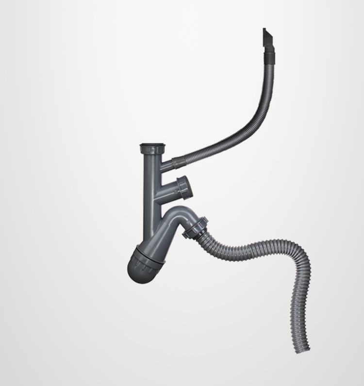 x7单管不锈钢水槽单槽下水管通用洗菜盆水槽排水管下水配件都市诱惑