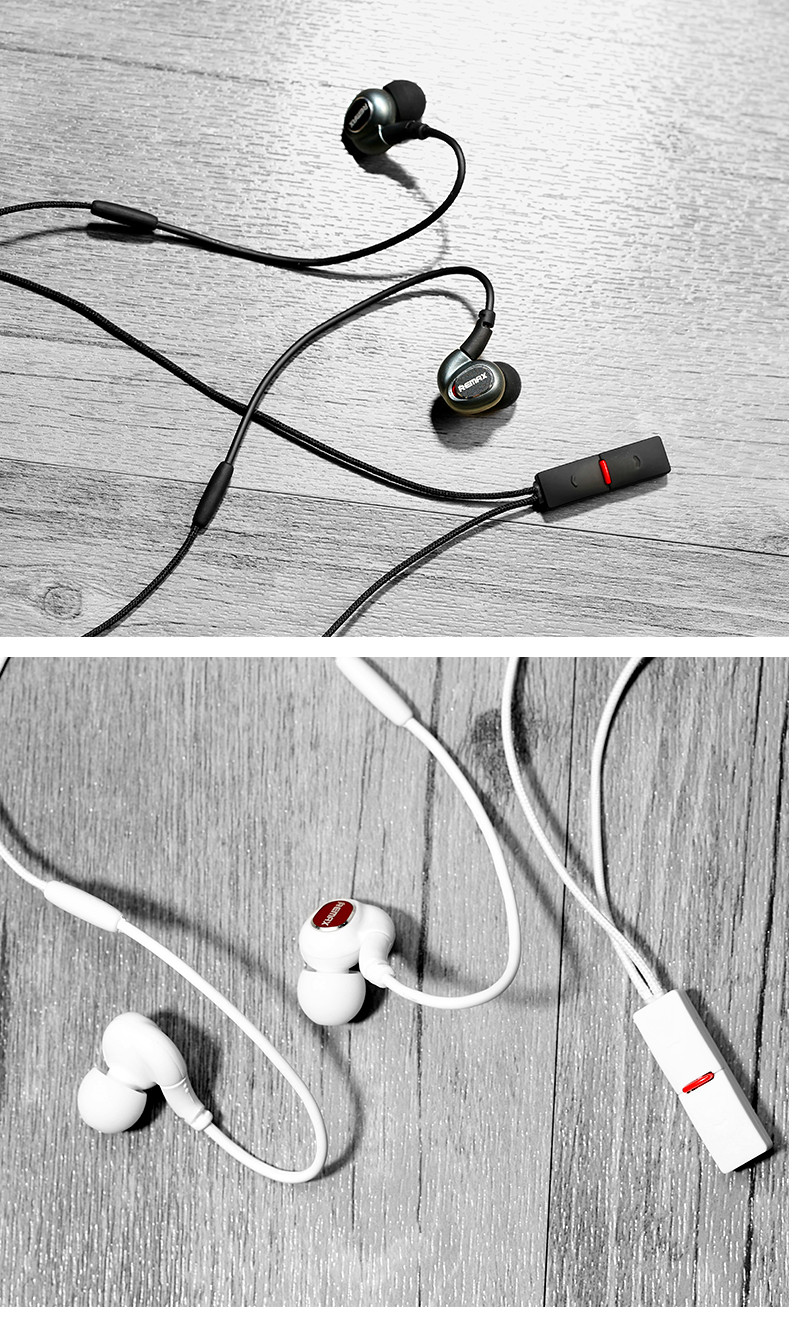 remax后挂式运动蓝牙耳机rbs8白色