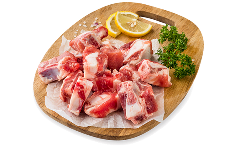 高金食品 猪切段小排400g/袋装 排骨 供港谷饲猪肉 煲汤红烧冷冻食材