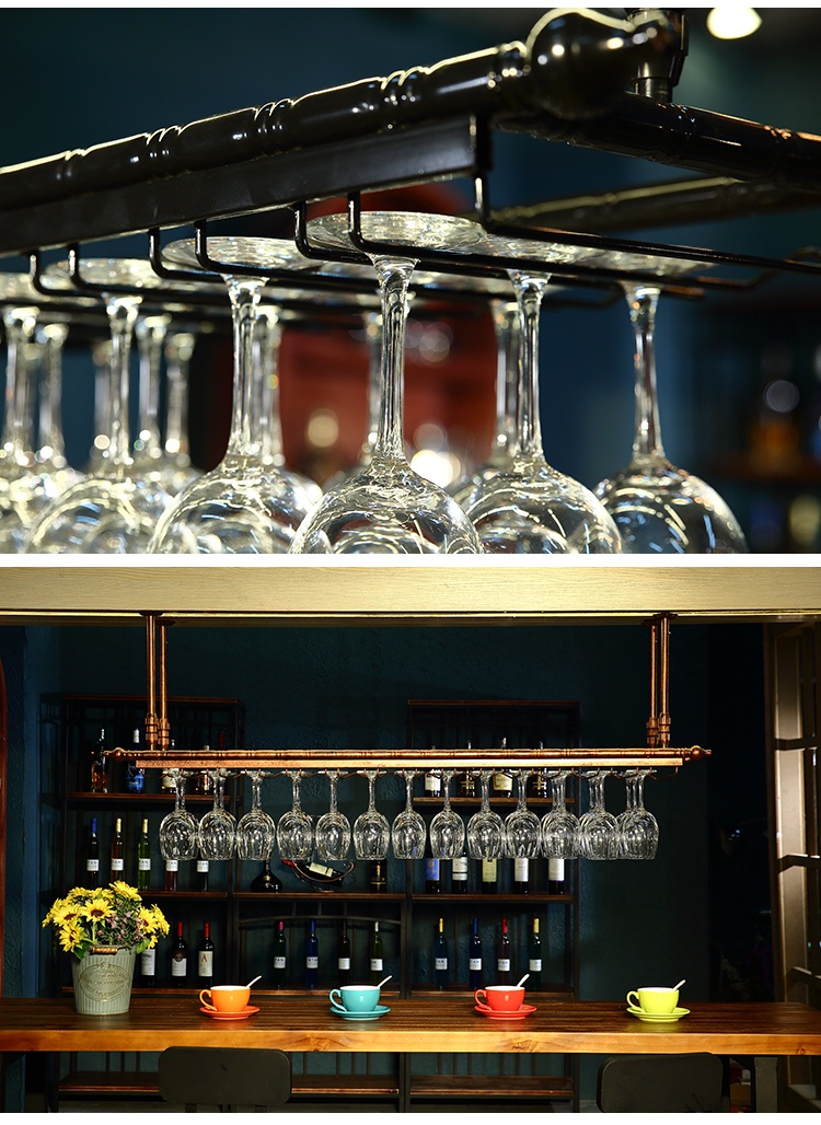 酒杯架悬挂红酒架吊杯架酒吧吧台红酒杯