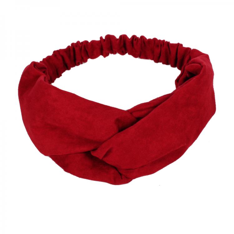 酒红发带绒深林系文艺.