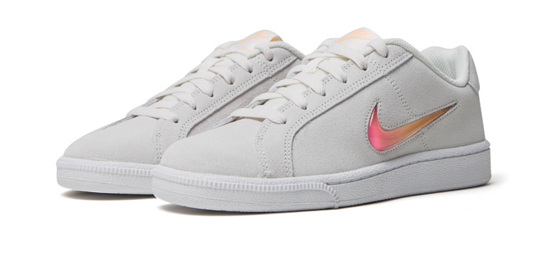 nike耐克courtroyaleprem女子绒面休闲鞋低帮运动鞋板鞋aj7731