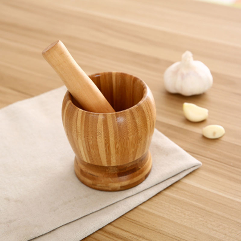 萌碎厨房小工具 小号-手动大蒜压蒜器蒜泥臼捣蒜蓉捣蒜器家用研磨捣碎