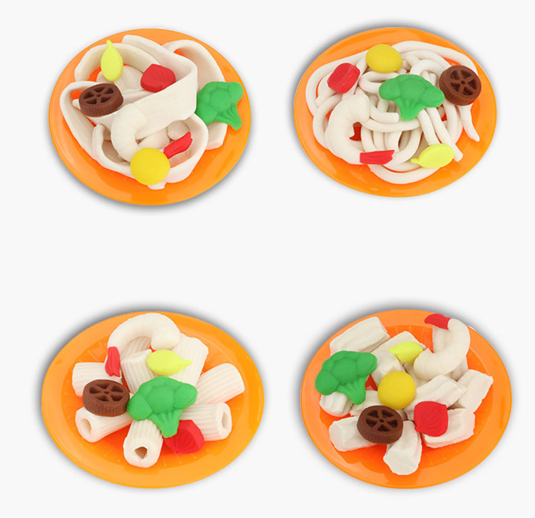 面条机橡皮泥模具工具套装彩泥儿童面条机玩具女孩手工制作超轻粘土