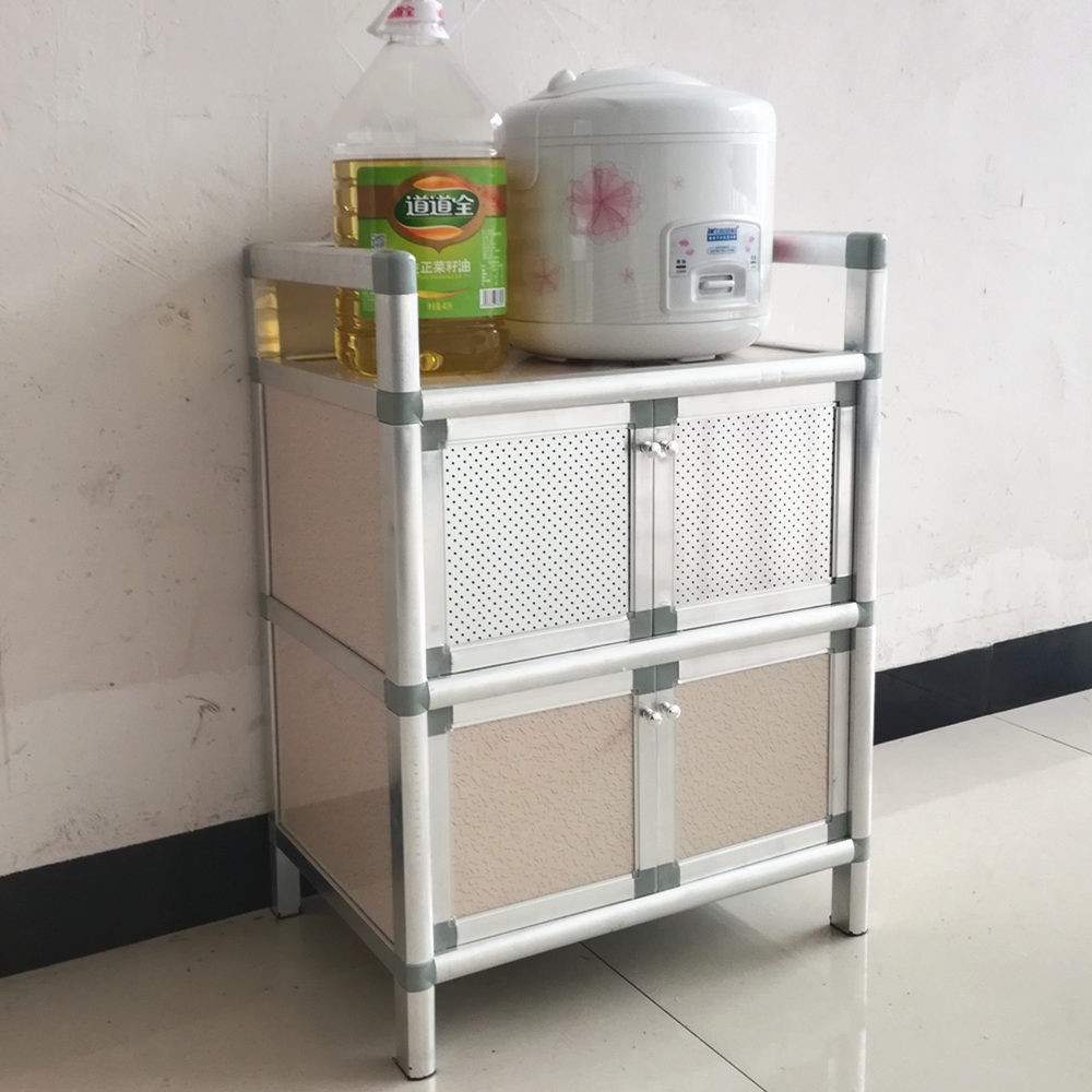 收纳柜厨柜简易大容量多层碗橱小型抽屉厨房储物柜立式餐柜