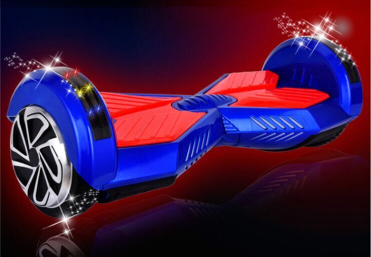 双轮平衡车蓝魔精灵两轮扭扭车电动平衡车带蓝牙跑马灯98621