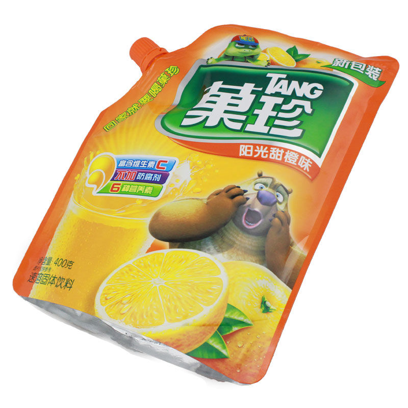 欧标(mate-iot)办公文具323283 卡夫果珍 (橙味) 400克/袋,24袋/箱