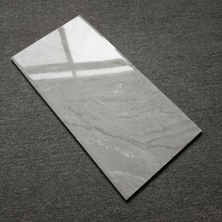 灰色瓷砖亮光墙砖300x600厨房卫生间内墙砖不透水瓷片防滑地砖壹德壹