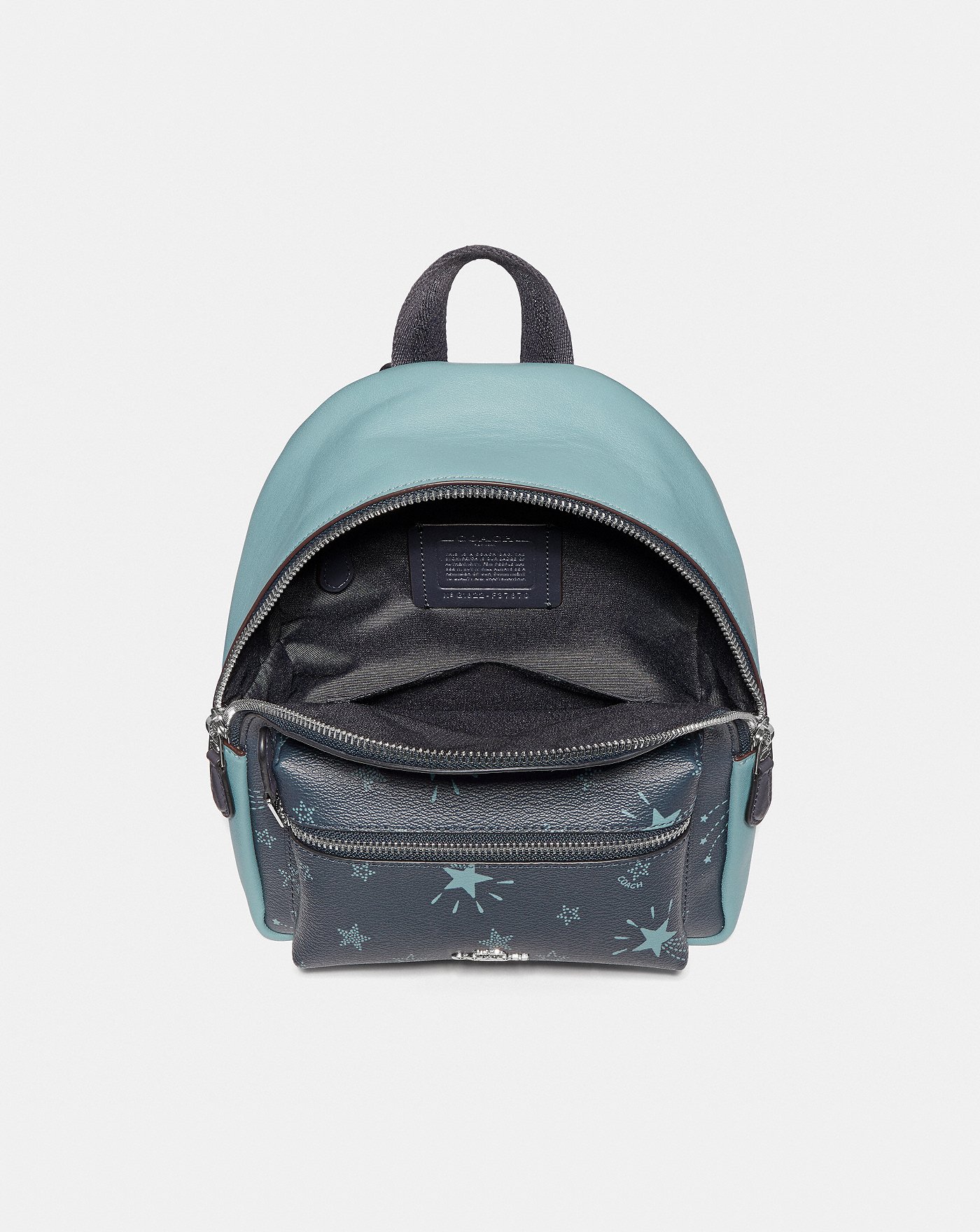 [直营]蔻驰(coach) charlie系列限量版涂层帆布迷你女士双肩包背包