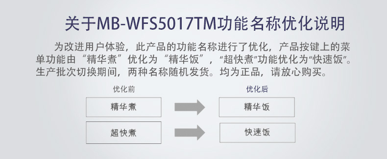 美的(Midea)WFS5017TM 大容量智能电饭煲 蜂窝聚能釜内胆 多功能 5升/5L
