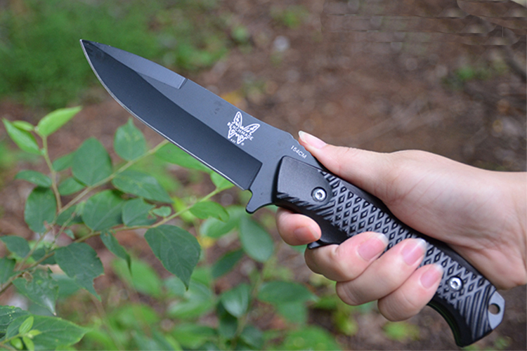 spike高硬度蝴蝶直刀户外求生随身军刀野外防身锋利刀具户外刀野营