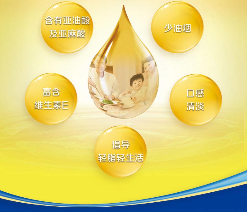 金龙鱼阳光葵花籽油5L