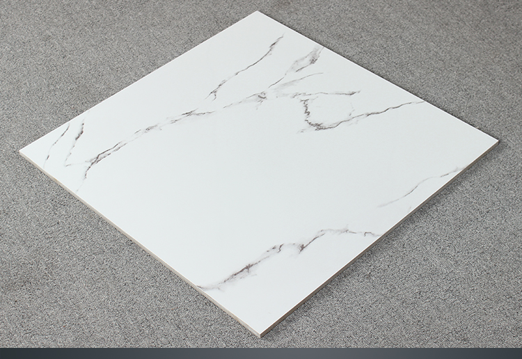 佛山仿大理石全抛釉雅士白800x800客厅瓷砖餐厅防滑地板砖爵士白壹德