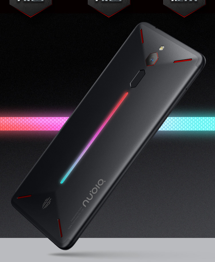 nubia努比亚红魔1代6gb64gb曜石黑全网通4g电竞手机散热手机骁龙83560