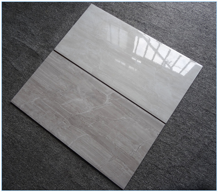 简约大气灰色亮面厨房墙砖300x600卫生间瓷砖瓷片釉面砖防滑地砖壹德