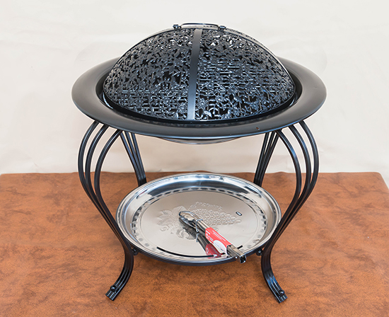 室内火炉架火盆取暖家用柴碳火炉木炭取暖炉炭火烧烤炉烤火盆户外