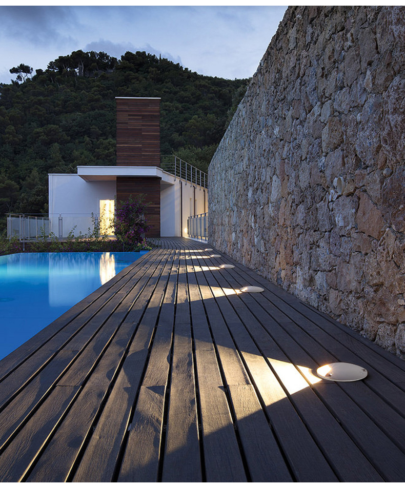 户外灯简约埋地灯户外防水防尘景观庭院花园坪灯室内外墙角灯