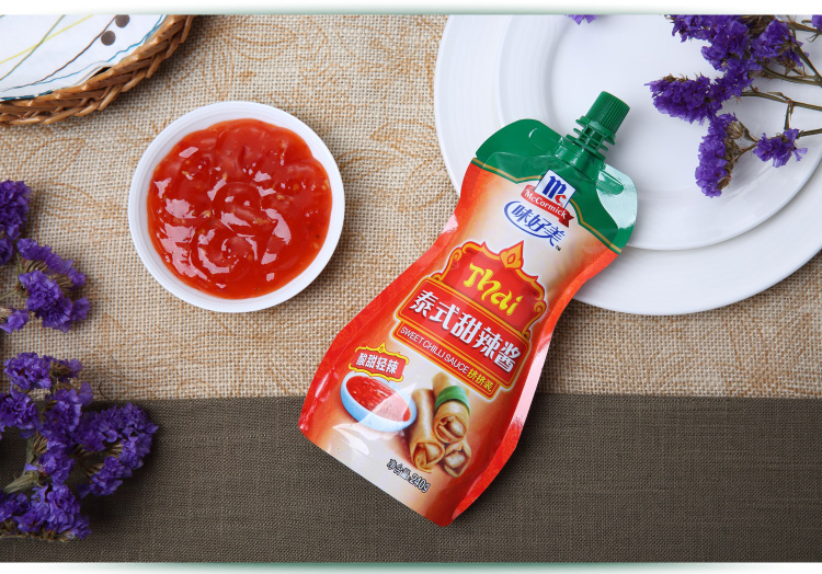 味好美泰式甜辣酱挤挤装240g