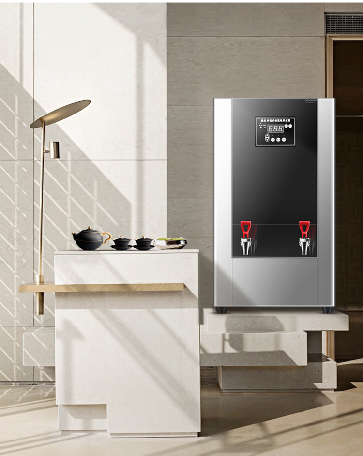 德玛仕demashi开水器商用步进式直饮机定时开水机304不锈钢kw90g2bh