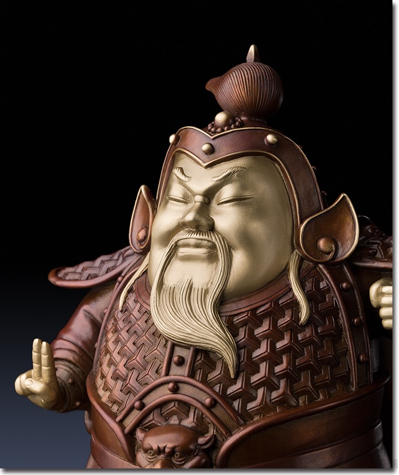 铜师傅全铜摆件哼哈二将神铜工艺品家居饰品礼品摆件预售作品付款后60