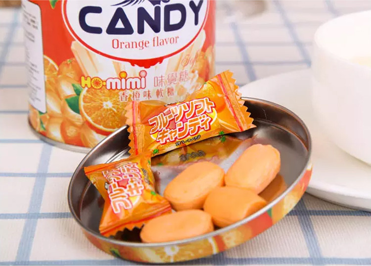 homimi牌味觉糖香橙味软糖150g马来西亚进口进口休闲零食美味软糖聚会
