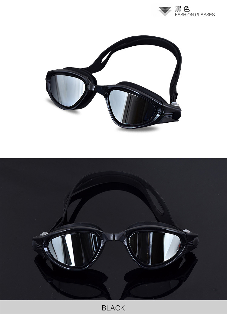 户外运动电镀潜水泳镜大框2016炫酷成人男女士游泳眼镜黄色其他