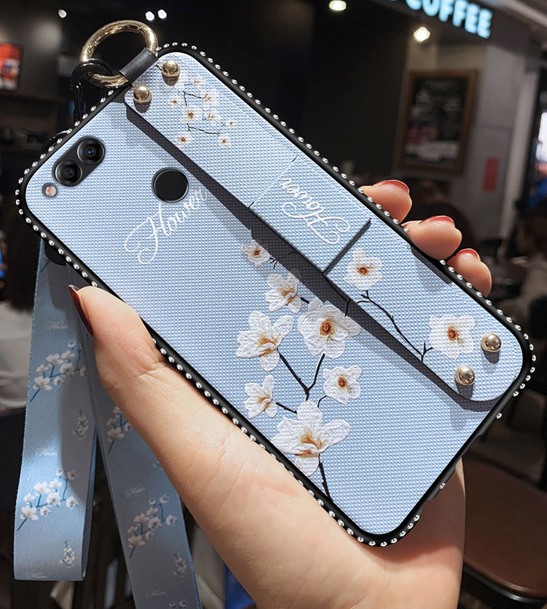 华为荣耀7x手机壳畅玩6x腕带honor7c保护7a硅胶套bln一al10软壳bnd防