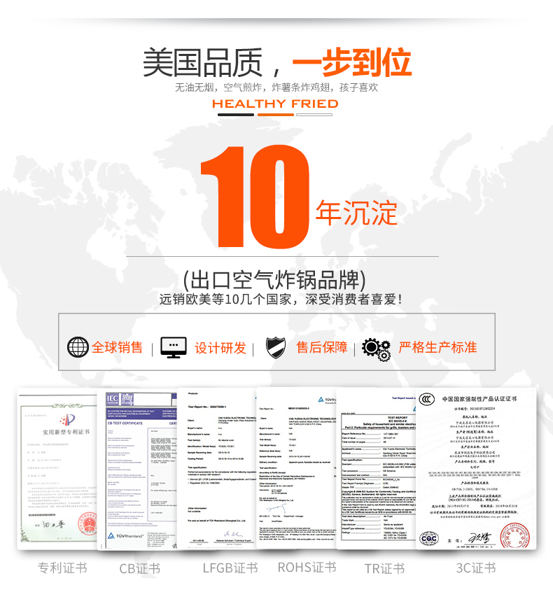 购买国外品牌空气炸锅售后怎么办理