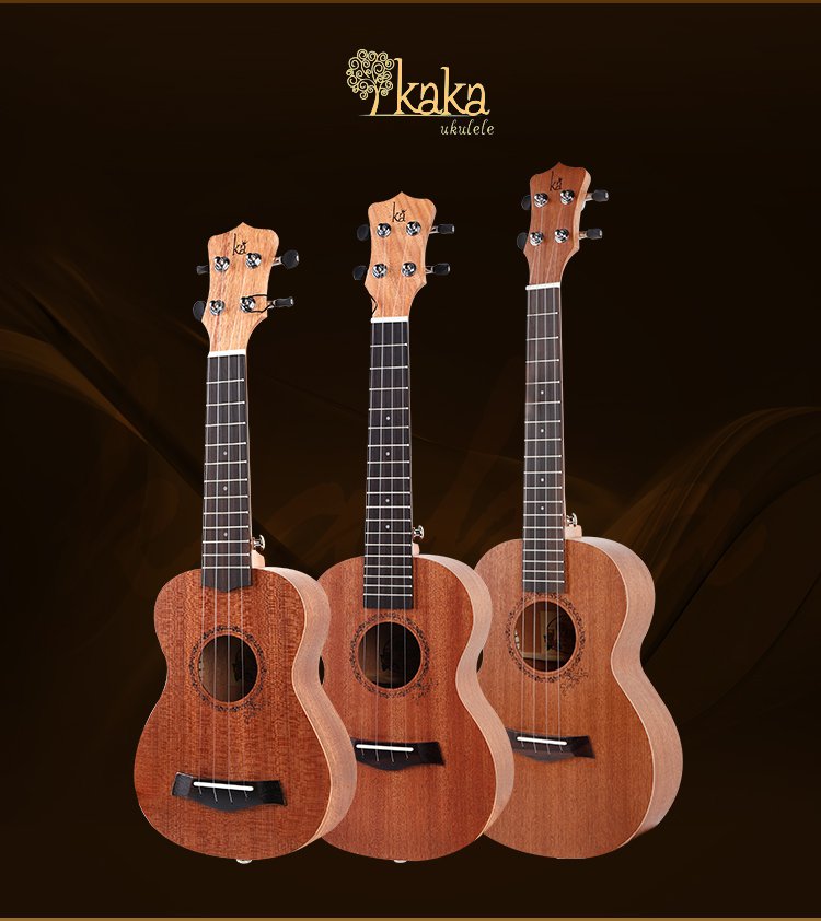 【卡卡(kaka)弦乐器kus-20】 [kaka]ukulele尤克里里乌克丽丽21寸入门