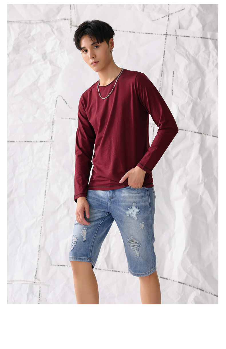 修身短款t恤潮【价格 图片 品牌 报价】-苏宁易购潮流前线服装旗舰店