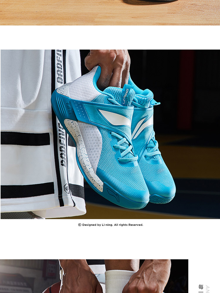 李宁lining2018李宁驭帅12低帮团队新款td云减震耐磨防滑场地篮球鞋