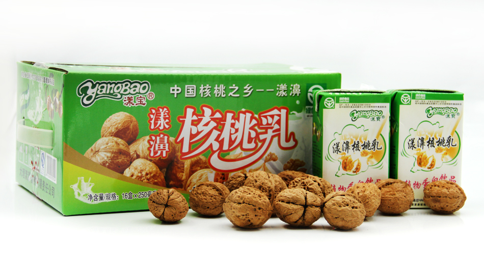 中华特色漾濞馆漾宝yangbao核桃乳植物蛋白饮品纸盒装250ml16盒西南