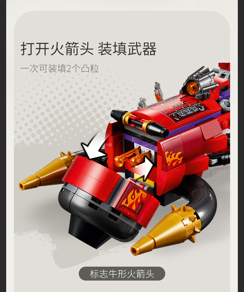 lego乐高悟空小侠系列红孩儿新座驾80019玩具拼插积木7男孩女孩生日