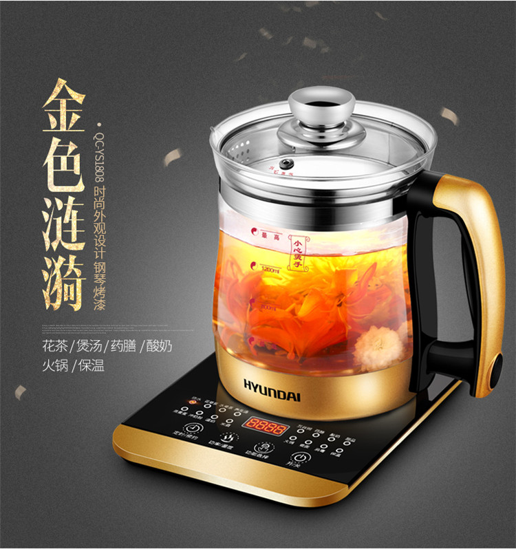 hyundai(现代)养生壶qc-ys1808 1.