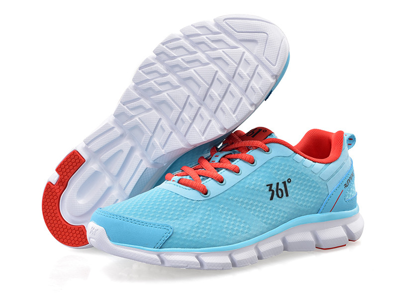 361°跑步鞋 361度女鞋网鞋透气网眼旅游跑步运动鞋夏款夏季百搭361