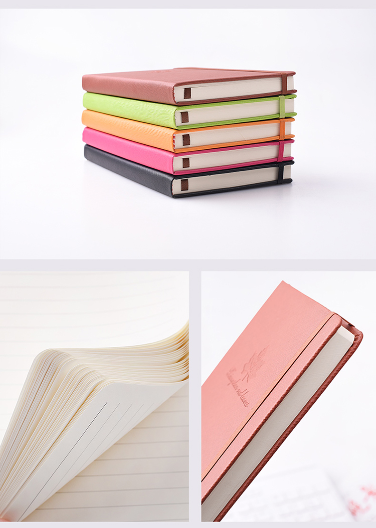 4302正彩32k软皮本皮面笔记本办公用品文具商务记事本加厚皮本子包邮