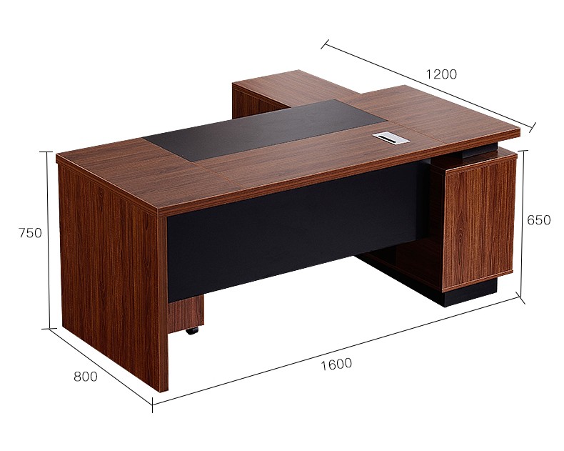 自营 欧宝美老板桌总裁桌经理桌主管桌现代简约创意时尚板式大班台