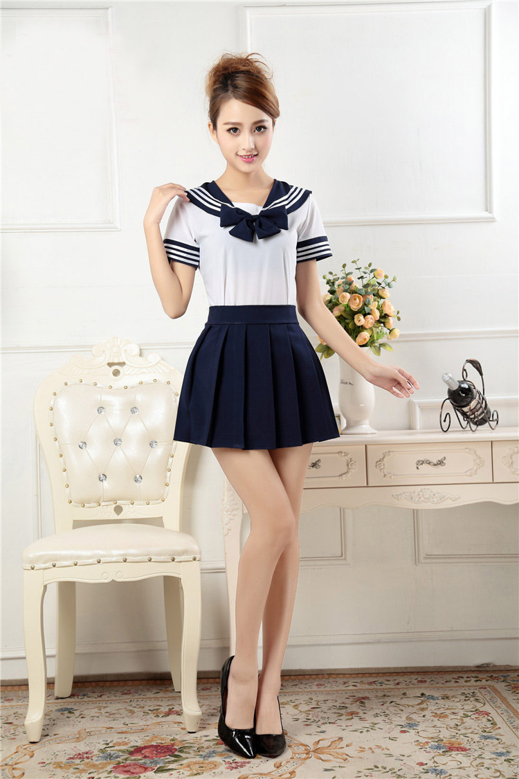 mtiny包邮英伦海军水手服日韩校服制服学生装毕业班服学院风套装