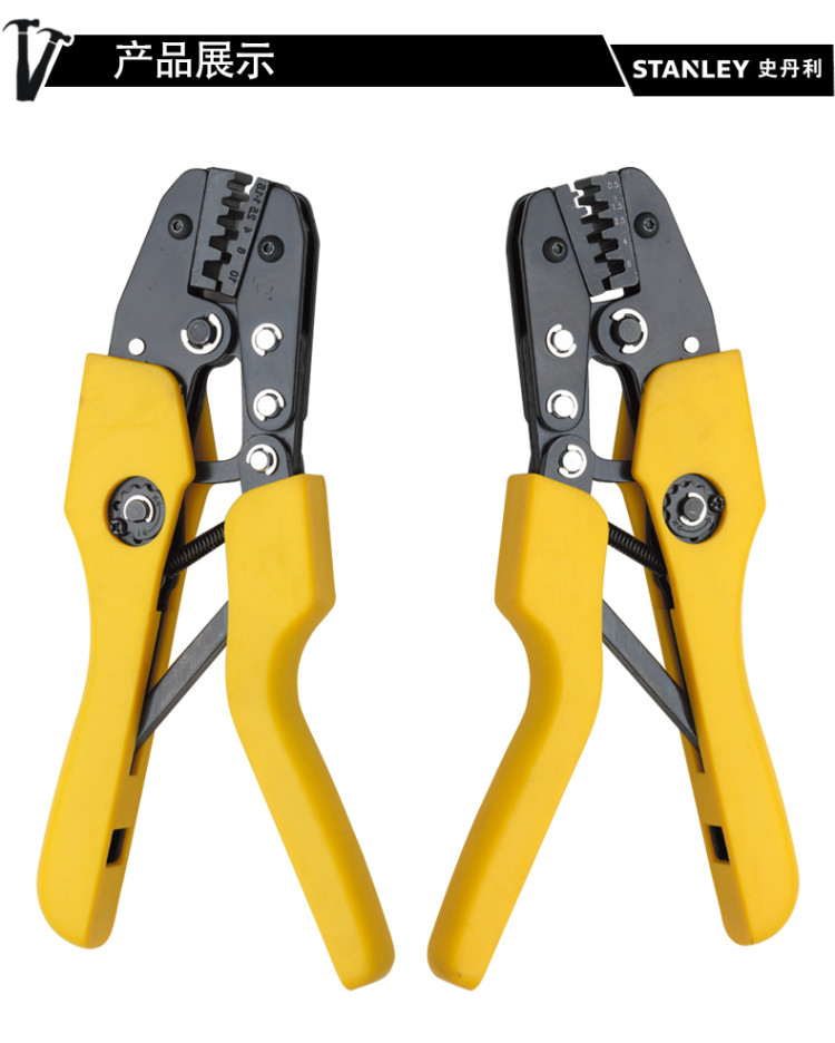 dm史丹利 a系列欧式端子压接钳0.5-6mm2 84-847-22