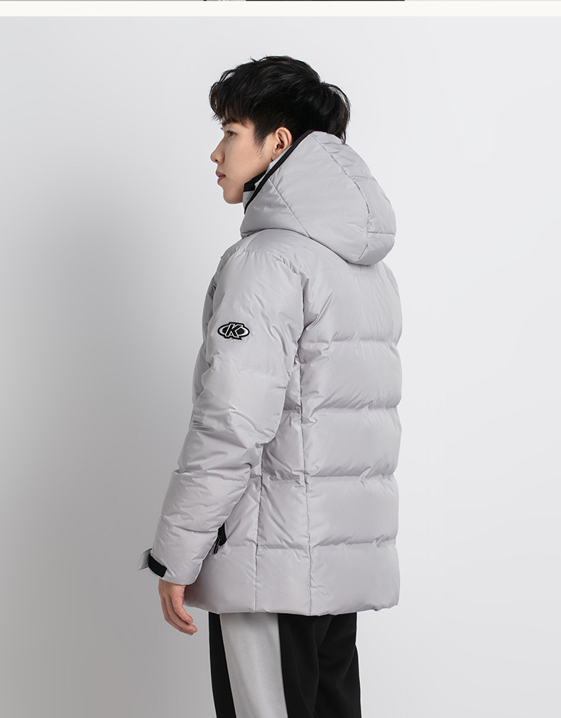 kelme卡尔美2020新款官方运动羽绒服男加厚保暖短款可脱卸帽外套