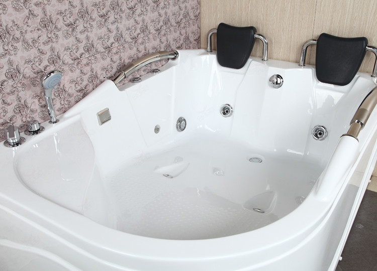 【都市诱惑浴缸1】 双人浴缸亚克力按摩浴缸情侣冲浪浴缸鸳鸯浴缸lj