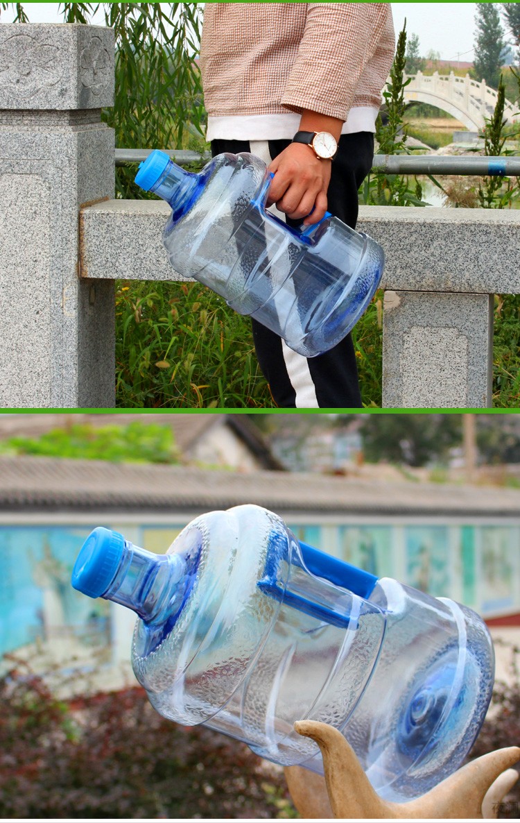 7.5升饮水机桶小型家用纯净水桶食品级塑料饮用矿泉水手提式水桶 7.