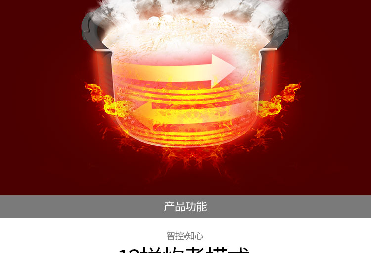 5l 原裝進口ih電磁加熱電飯煲 多功能預約電飯鍋 高火力遠紅外內鍋微