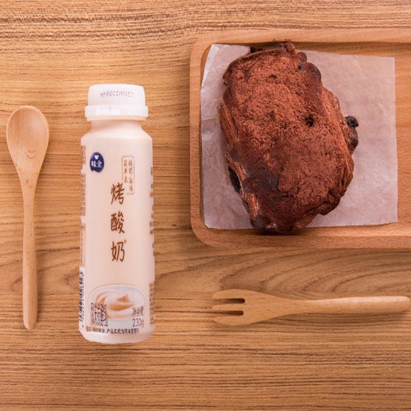 七果果味全简单点烤酸奶230gx9瓶生乳全脂优酪乳风味发酵乳烤熟酸牛奶