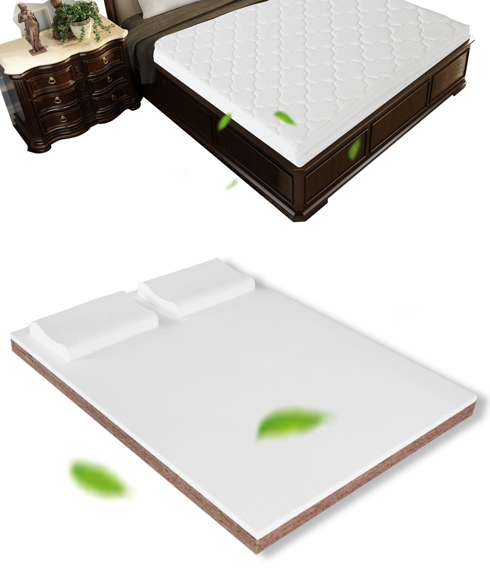 8m双人床垫定制 24cm【10cm椰棕 10cm乳胶 4cm外套】【价格 图片 品