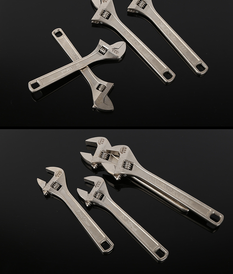 活动扳手快速活口活络扳手管钳开口