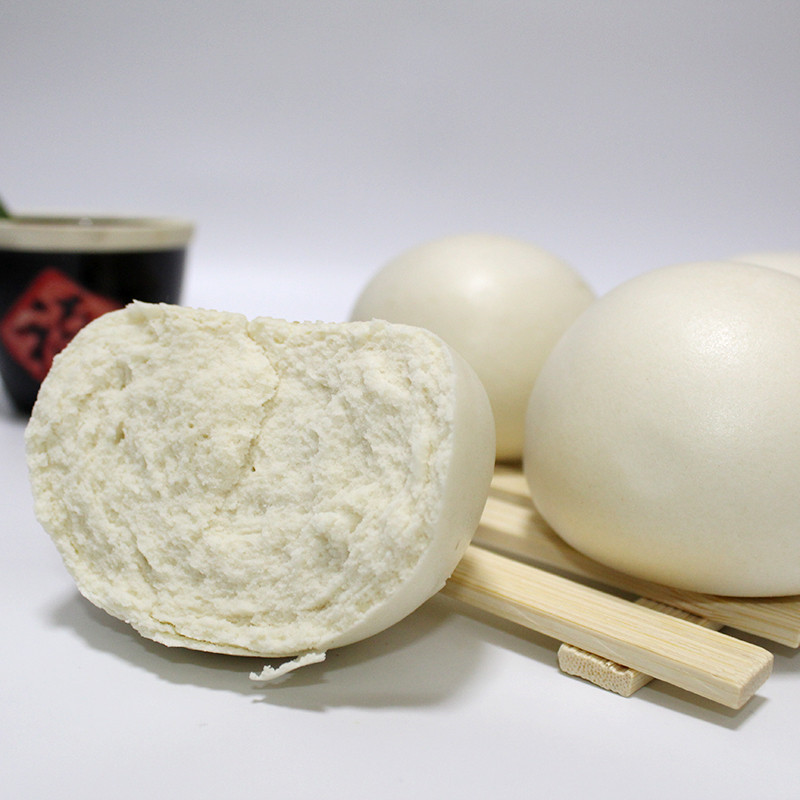 小麦馒头大小麦馍馍老面粗粮窝头面食包子20个装