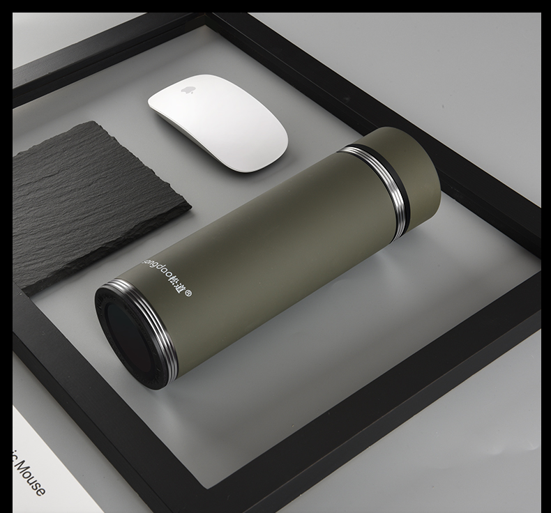 松道高档保温杯ins时尚男女士真空不