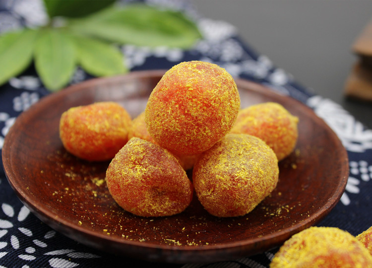 馋宝驾到水果茶 杭州特产甘草芙蓉金桔500g 无核金桔干肉味浓好吃果脯