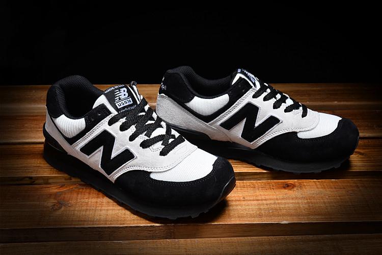 新百伦(new balance)跑步鞋 new balance男鞋 nb574女鞋黑白骑士秋冬